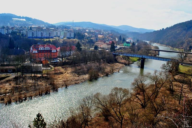 Křivoklát a Roztoky na konci března