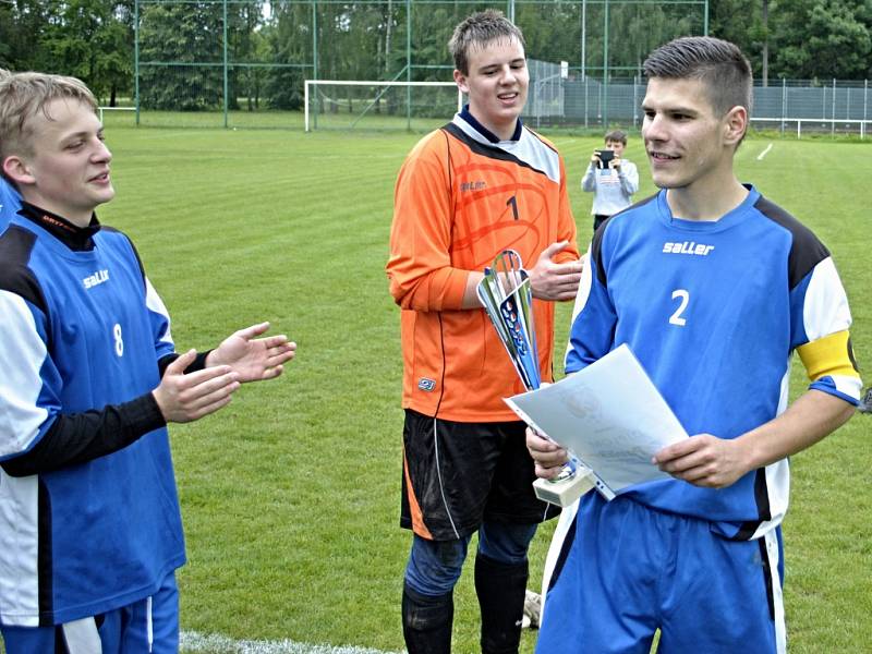 Finále okresního poháru dorostu mezi SK Pavlíkov - Sparta Řevničov. Pavlíkovští vyhráli dvakrát (5:1 a 2:0)