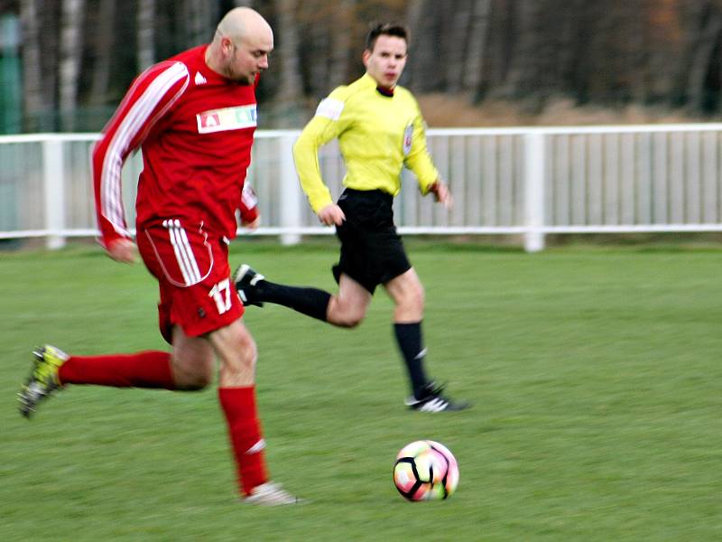 Fotbalisté Nového Strašecí v závěrečném podzimním kole prohráli s Příbramí 0:6.