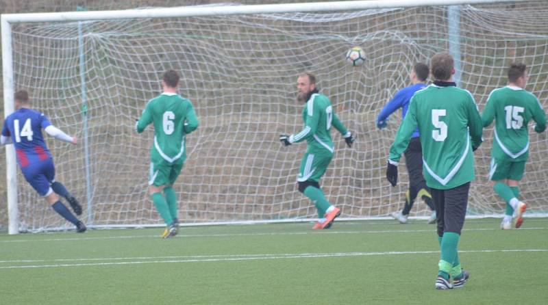 Sedm gólů dostali fotbalisté Tatranu Rakovník v generálce od týmu Přední Kopaniny.