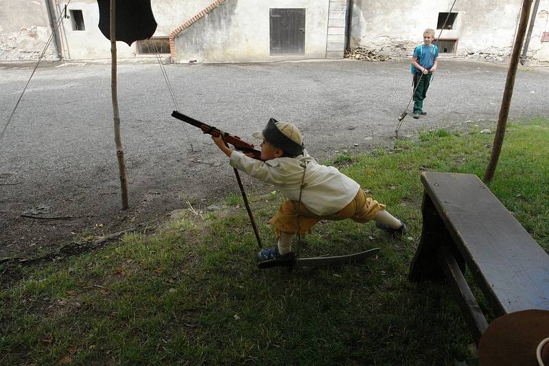 Obsazení Křivoklátu švédským historickým vojskem se nakonec obešlo bez boje.