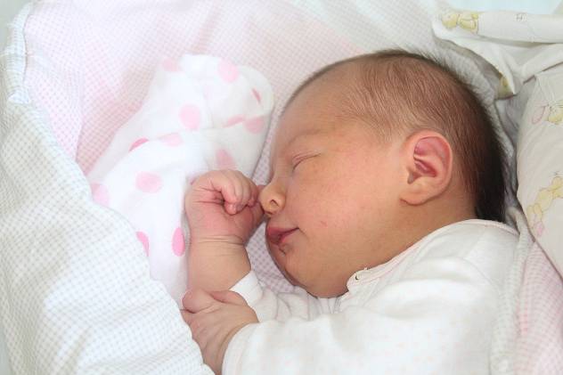 NELA MUKAŘOVSKÁ, RAKOVNÍK Narodila se 29. října 2017. Po porodu vážila 3,77 kg. Rodiče jsou Iveta a Jan.