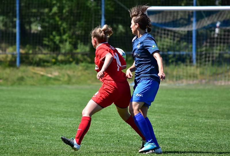 Fotbalistky FK Rakovník porazily v nadstavbové části II. ligy žen Brno 6:3.