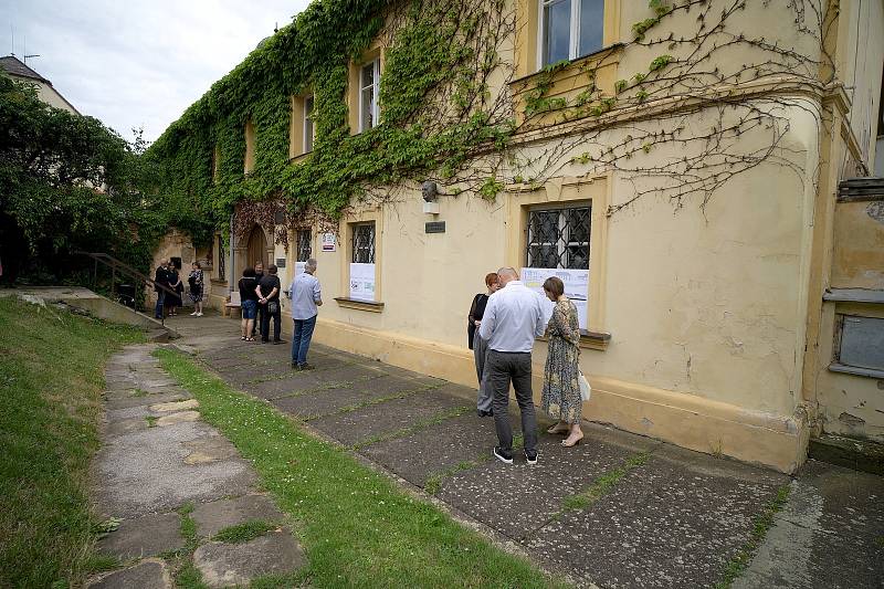 Veřejná prezentace projektu přístavby Rabasovy galerie v Rakovníku.