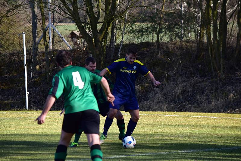 Fotbalisté Olešné si poradili s Rynholcem, který zdolali 1:0.