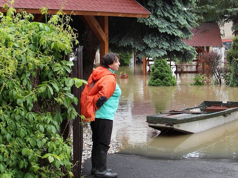 Berounka atakovala šlovický mlýn