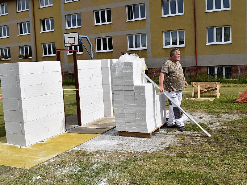 Zedníci z Integrované střední školy Rakovník.