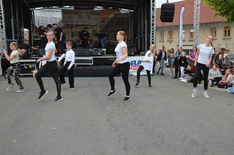 Festival Zázraky vína v Novém Strašecí 20. května 2023.