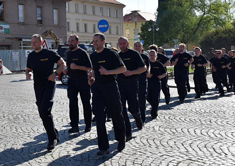 Ve čtvrtek dopoledne se v Rakovníku uskutečnil Běh pro válečné veterány.