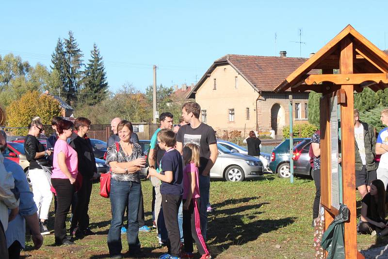 V Lišanech na Rakovnicku otevřeli workoutové hřiště.