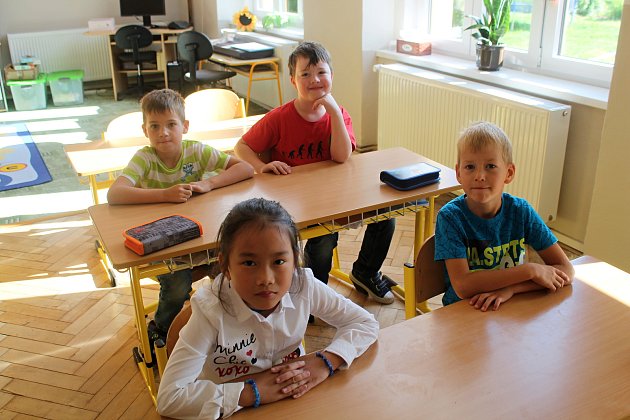 První třídu luženské základní školy vede třídní učitelka Ilona Prokšová.