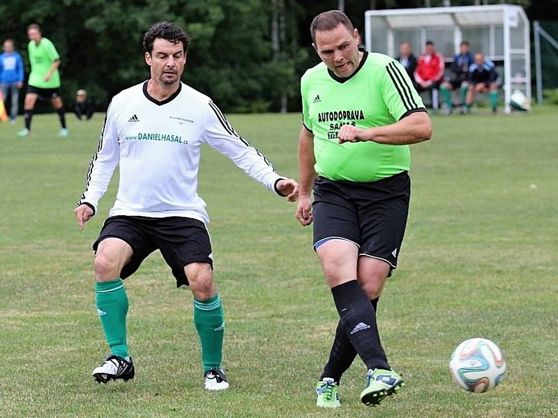 Fotbalisté Olympie vyhráli na hřišti nováčka ze Slabec vysoko 8:0.