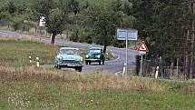 Auta a motocykly z let 1948 až 1989 obdivovali fanoušci v Břasích, Svaťáku či Liblíně.