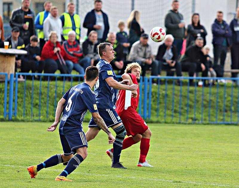 Vzájemný duel obou zástupců Rokycanska v krajském přeboru skončil 1:1.