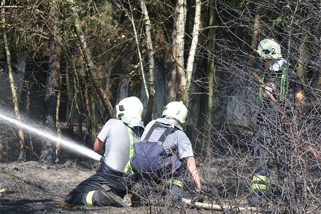 Požár u Pavlovska.