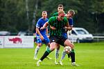 2. kolo MOL Cupu: FC Rokycany (zelení) - FC Slovan Liberec 1:5.