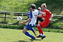 Béčko Radnic, nováček krajské 1. B třídy, zvládlo vyhrocené okresní derby ve Volduchách.