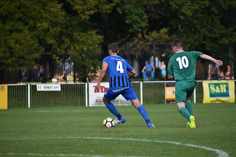 FC Rokycany - FK Žákava  2:1  (1:0)