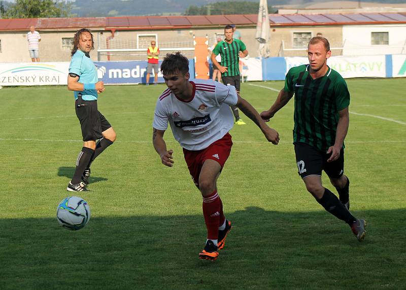 4. kolo divize A: SK Klatovy 1898 - FC Rokycany 2:0.