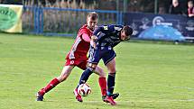 Vzájemný duel obou zástupců Rokycanska v krajském přeboru skončil 1:1.