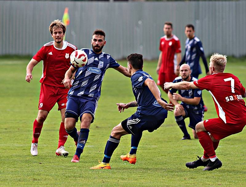 Vzájemný duel obou zástupců Rokycanska v krajském přeboru skončil 1:1.