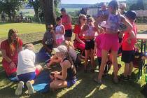 V Klabavě se na hřišti vyřádila padesátka dětí při Dětském sportovním odpoledni