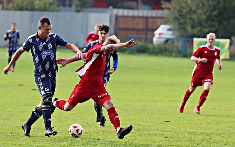 Vzájemný duel obou zástupců Rokycanska v krajském přeboru skončil 1:1.