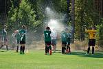 Ligoví žáci FC Rokycany - kategorie U13 - se v pátečním odpoledni vypravili na přípravný dvojzápas do areálu rekreačního střediska Sycherák u Boru u Tachova.