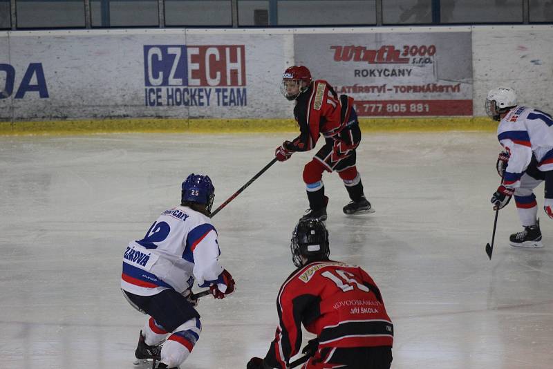 Dorostenci HC Rokycany  podlehli v nedělním utkání vrstevníkům Strakonic 4:6.