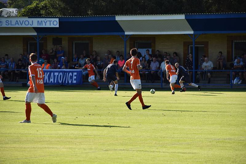 Slavoj Mýto - SK Otava Katovice  1:2 (0:1)