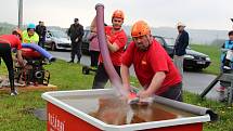 Štítovští dobrovolní hasiči v pondělí po poledni uspořádali soutěž v požárním sportu, který se týkal okrsku č. 3.