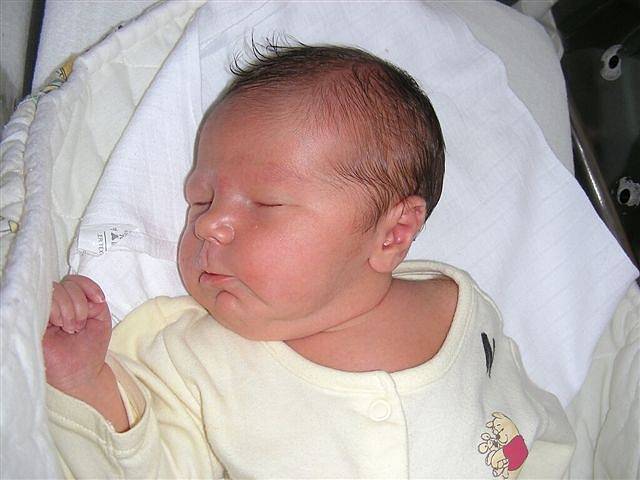 Eliška ANTÉNEOVÁ spatřila prvně světlo světa 2. června. Při porodu vážila pěkných 3900 gramů, měřila 52 cm a jméno pro ni vybrala maminka Miluše Anténeová spolu s babičkou. Tatínek Daniel Berka si svá děvčata odveze z porodnice do Terešova.