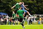 2. kolo MOL Cupu: FC Rokycany (zelení) - FC Slovan Liberec 1:5.