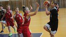 Mladí basketbalisté Rokycan porazili v přeboru U11 dvakrát Klatovy.