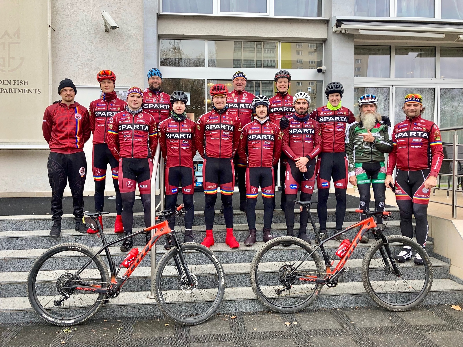 Cyklistický tým Sparty má deset členů - Rokycanský deník