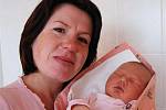 Eliška BÁRTOVÁ z Klabavy se narodila 1. září v 16 hodin a 55 minut. Maminka Vendula a její přítel Tomáš věděli už dopředu, že jejich druhé dítě bude holčička. . Eliška vážila při narození úctyhodných 4500 gramů, měřila 52 cm.