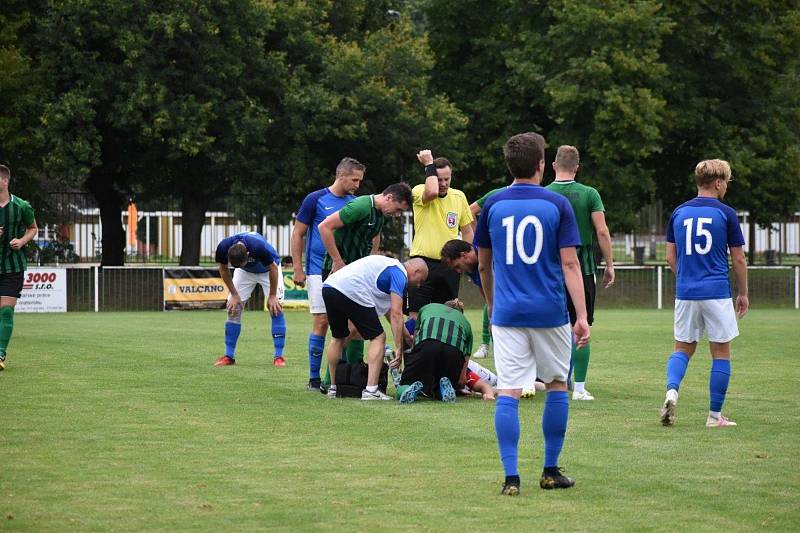 FC Rokycany - TJ Sokol Lom  1:2 (0:2)