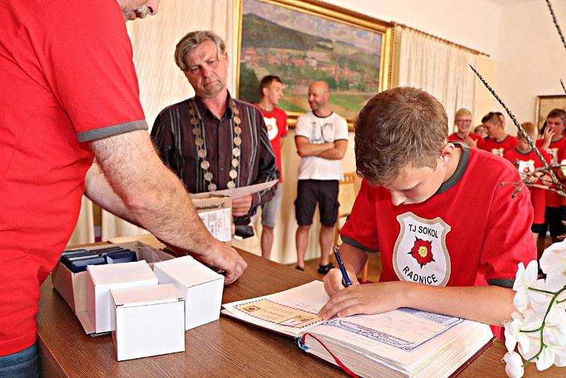 Mladí fotbalisté nasbírali v soutěži čtyřicet bodů.