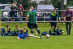 2. kolo MOL Cupu: FC Rokycany (zelení) - FC Slovan Liberec 1:5.