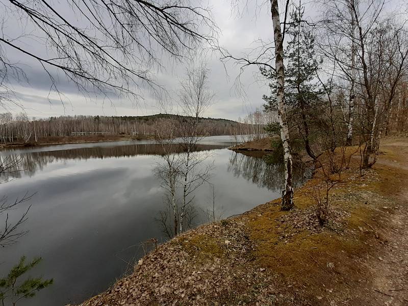 Ejpovické jezero.