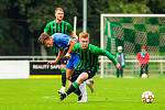 2. kolo MOL Cupu: FC Rokycany (zelení) - FC Slovan Liberec 1:5.