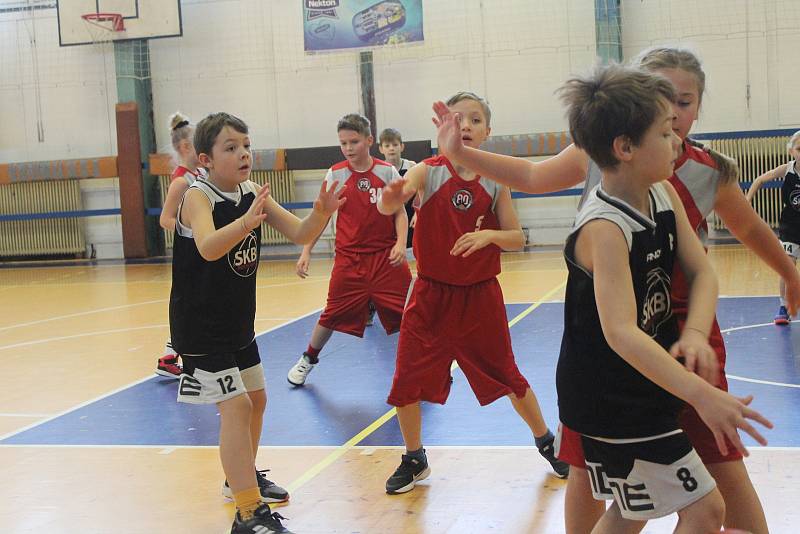 Mladí basketbalisté Rokycan porazili v přeboru U11 dvakrát Klatovy.