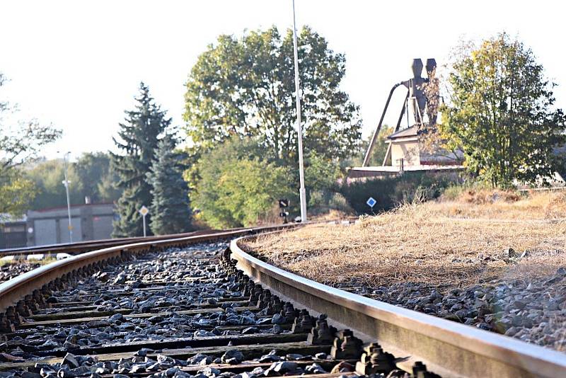 Konečná stanice na regionální trati je zajímavou dominantou