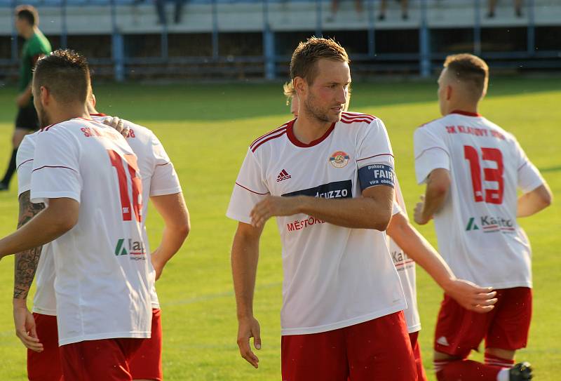 4. kolo divize A: SK Klatovy 1898 - FC Rokycany 2:0.