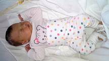 OLÍVIE HANA VLČKOVÁ z Hrádku se narodila v hořovické porodnici 27. února. Přišla na svět v devět hodin a čtyřicet sedm minut. Z jejího narození se radovali maminka Alena, tatínek Míla a starší bráška Miloušek Kamil (21 měsíců). Váha 3970 g, 51 cm.