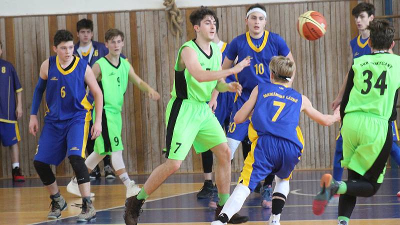 U17 SKB Rokycany - Mariánské Lázně 58:50.