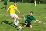 Domažlice - Rokycany (v zeleném) 2:2.