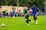 2. kolo MOL Cupu: FC Rokycany (zelení) - FC Slovan Liberec 1:5.