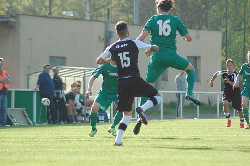 Divizní muži FC se v existenčním duelu museli spokojit s jediným bodem. Při pobytu ve spodních patrech tabulky jim moc nepomohl.