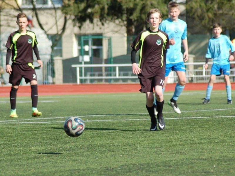 Fotbaloví starší žáci FC Rokycany válí v krajském přeboru.